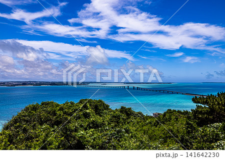 宮古島　牧山展望台から望む絶景  141642230