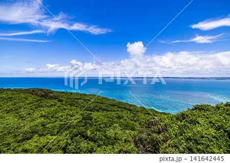 宮古島　牧山展望台から望む絶景 141642445