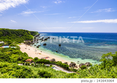宮古島　保良泉ビーチの風景 141643064