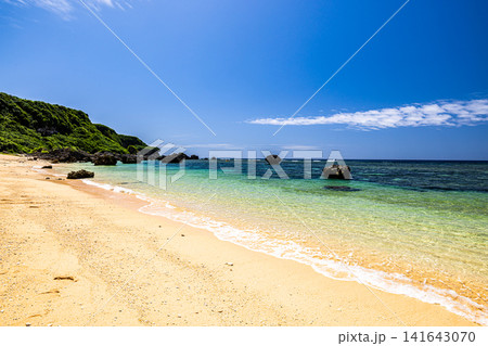 宮古島　保良泉ビーチの風景 141643070