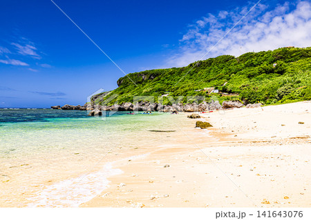 宮古島 保良泉ビーチの風景 宮古島 保良泉ビーチの風景 141643076