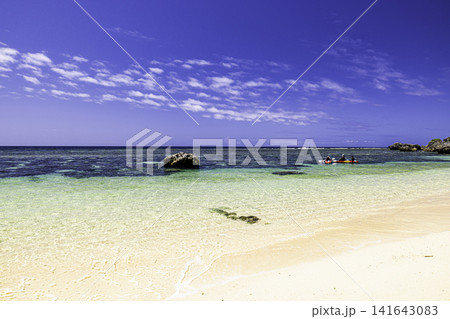 宮古島 保良泉ビーチの風景 宮古島 保良泉ビーチの風景 141643083