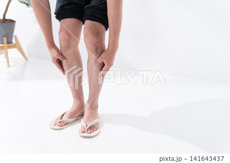 男性のすね毛 男性のすね毛 141643437