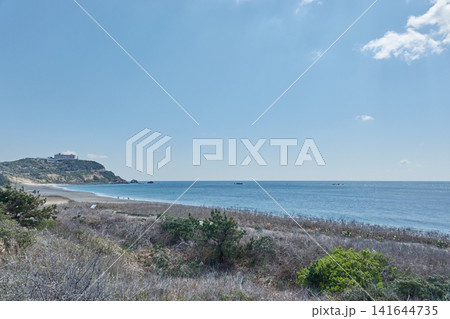 伊良湖岬 砂浜 海岸線 伊良湖岬 砂浜 海岸線 141644735