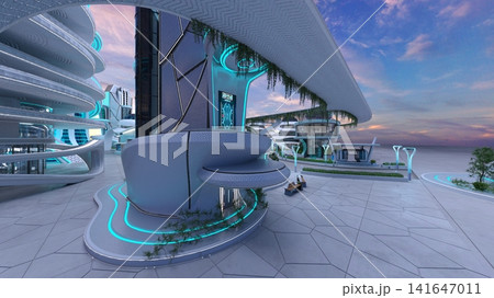 未来都市の風景 未来都市の風景 141647011