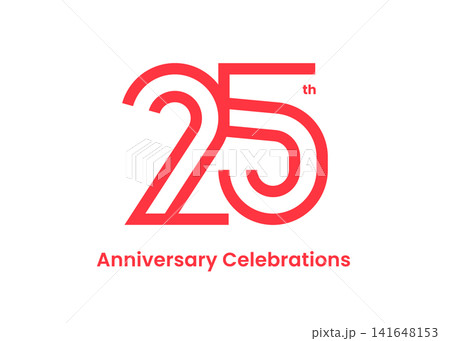 Anniversary logo or emblem design for event. Anniversary logo or emblem design for event. 141648153