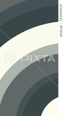 Abstract curved lines in shades of gray and cream create a modern background 141649524