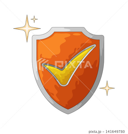 Illustration of Shield Check 141649780