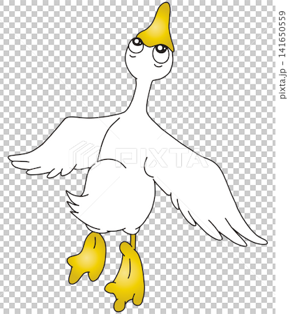 Hand-drawn animal illustration ☆ Duck Hand-drawn animal illustration ☆ Duck 141650559