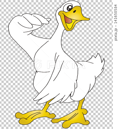 手書き動物イラスト☆アヒル 手書き動物イラスト☆アヒル 141650584