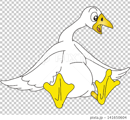 Hand-drawn animal illustration ☆ Duck Hand-drawn animal illustration ☆ Duck 141650604