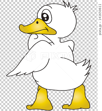 手書き動物イラスト☆アヒル 手書き動物イラスト☆アヒル 141650611