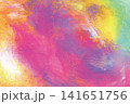 アクリルで描いたカラフルなテクスチャ背景 141651756
