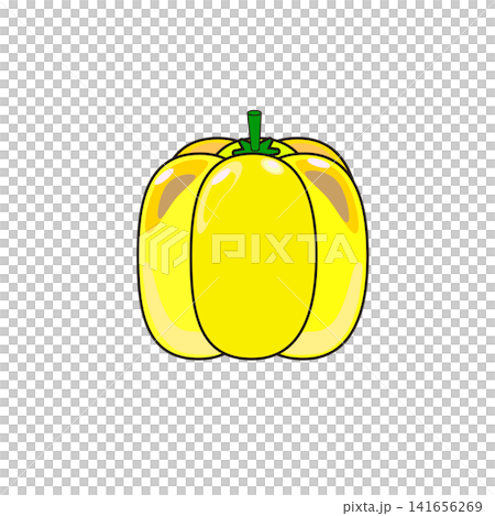 つやつやパプリカ 黄 つやつやパプリカ 黄 141656269