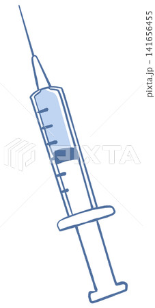 注射器のイラスト 141656455