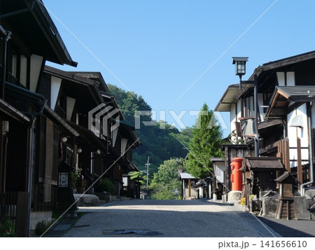 中山道福島宿の街並み 141656610