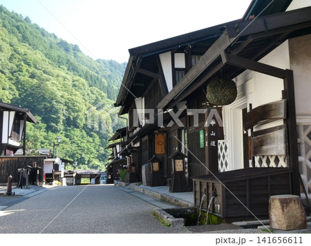 中山道福島宿の街並み 中山道福島宿の街並み 141656611