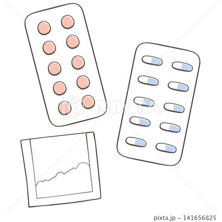 飲み薬のイラスト 飲み薬のイラスト 141656825