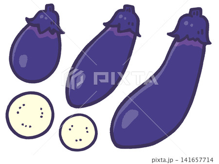 なすのカラーイラストまとめ なすのカラーイラストまとめ 141657714