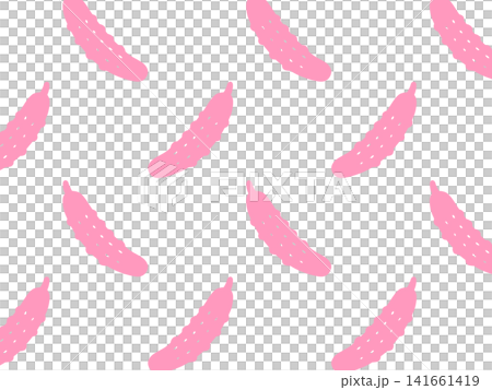 A background illustration of many cucumbers lined up, pink wallpaper. A background illustration of many cucumbers lined up, pink wallpaper. 141661419