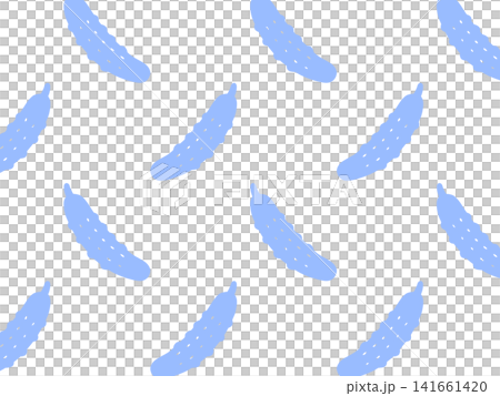 Background illustration of many cucumbers lined up (wallpaper, light blue) Background illustration of many cucumbers lined up (wallpaper, light blue) 141661420