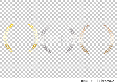 Laurel Wreath Ranking Materials: Frame - Gold, Silver, Copper Bronze - Laurel Wreath Laurel Wreath Ranking Materials: Frame - Gold, Silver, Copper Bronze - Laurel Wreath 141662902