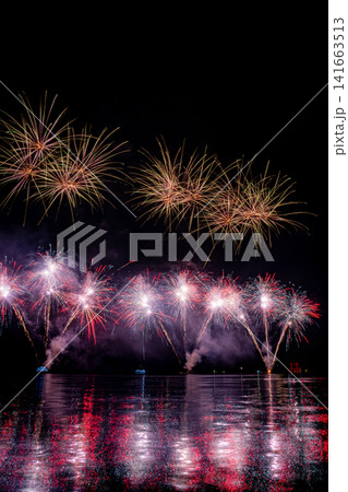 (神奈川県)芦ノ湖夏祭り 湖水祭花火大会 (神奈川県)芦ノ湖夏祭り 湖水祭花火大会 141663513
