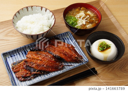 さんまミリン干し朝食 さんまミリン干し朝食 141663789