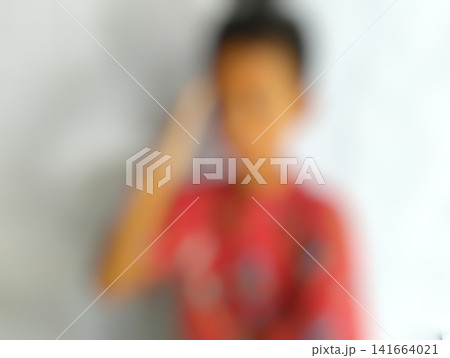 blurred background of shopping mall 141664021