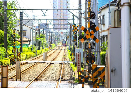 踏切のある風景 踏切のある風景 141664095