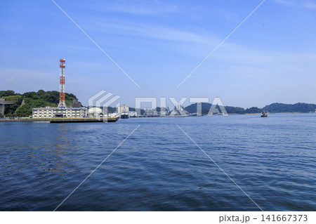 横須賀市のヴェルニー公園の夏 141667373