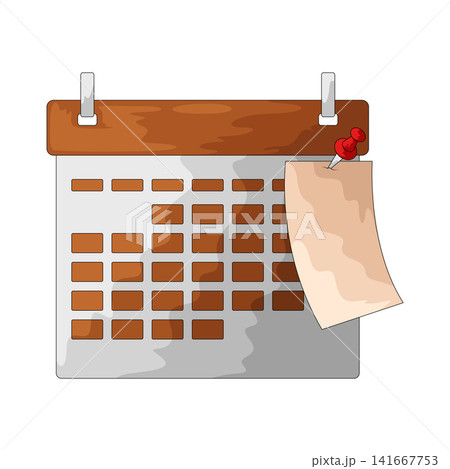 Illustration of Calendar Illustration of Calendar 141667753