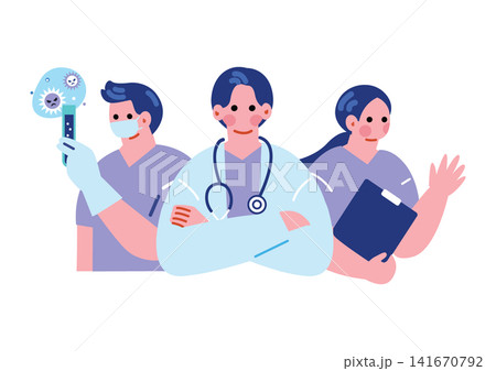 医療従事者のイラスト 141670792