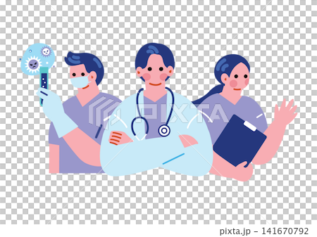 医療従事者のイラスト 141670792