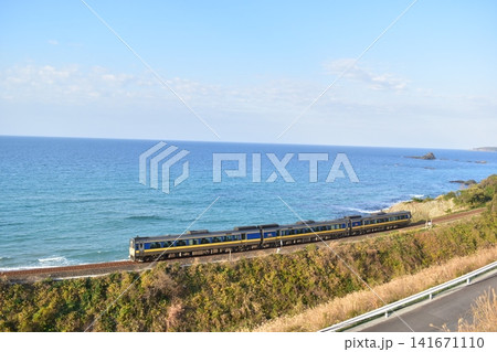 島根 道の駅 ゆうひパーク三隅 海 電車 島根 道の駅 ゆうひパーク三隅 海 電車 141671110