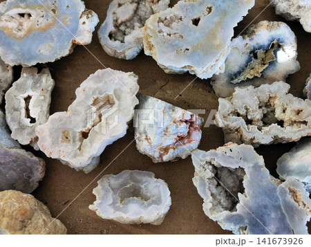color agate mineral texture 141673926