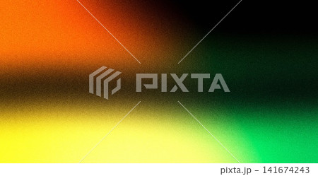Orange green red and yellow dark abstract grainy gradient background with noise texture for digital wallpaper web banner website header and poster backdrop Orange green red and yellow dark abstract grainy gradient background with noise texture for digital wallpaper web banner website header and poster backdrop 141674243