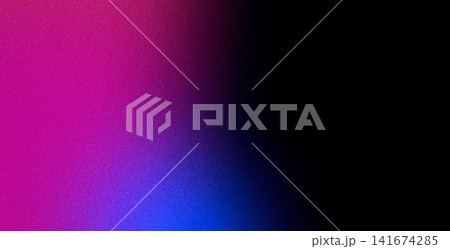 Magenta blue and black glowing gradient with diagonal color transition Magenta blue and black glowing gradient with diagonal color transition 141674285