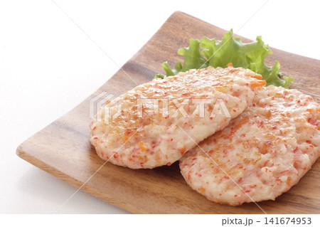 カニカマハンバーグ カニカマハンバーグ 141674953