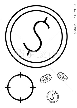 Financial planning, digital payments, currency exchange, savings, monetary security, investment strategies. Abstract dollar sign and coins design. Highlights monetary security and financial planning Financial planning, digital payments, currency exchange, savings, monetary security, investment strategies. Abstract dollar sign and coins design. Highlights monetary security and financial planning 141679164