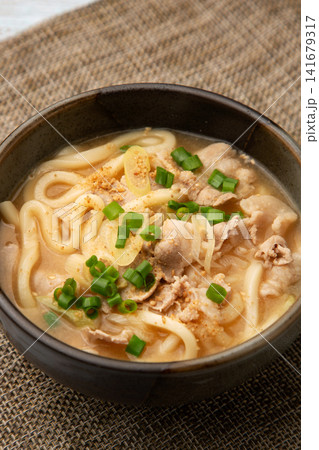 胡麻スープうどん 胡麻スープうどん 141679317