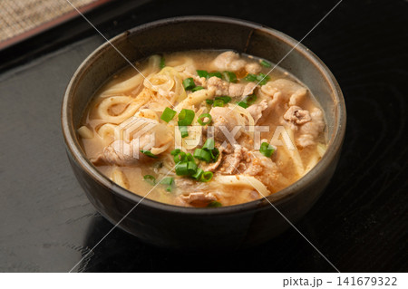 胡麻スープうどん 141679322