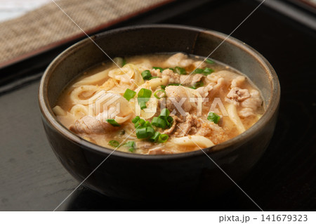 胡麻スープうどん 141679323