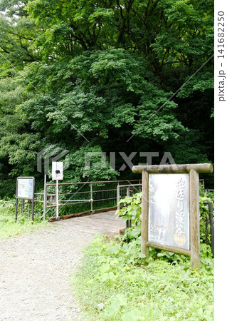 【仙北市 秋田県立自然公園「抱返り渓谷」遊歩道入口】 【仙北市 秋田県立自然公園「抱返り渓谷」遊歩道入口】 141682250