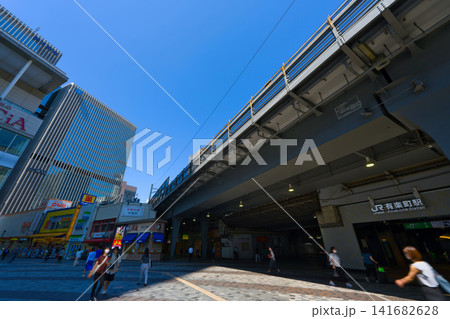 【東京都】5月・有楽町駅前 【東京都】5月・有楽町駅前 141682628