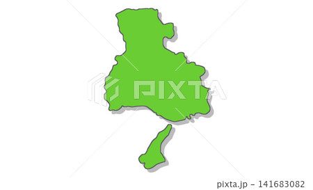 日本地図②　兵庫県 141683082