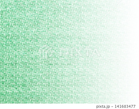 薄緑色の編み込みテクスチャ背景素材 左から右へ薄くなるグラデーション  横 他色有 141683477