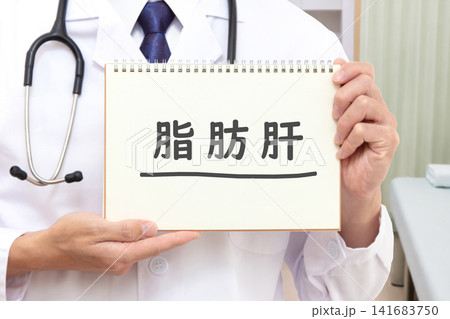 脂肪肝 医療イメージ 脂肪肝 医療イメージ 141683750