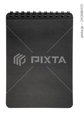 Black sketchbook spiral binding blank pages vertical stationery supply Black sketchbook spiral binding blank pages vertical stationery supply 141686315