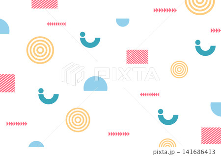 Abstract geometric background. Abstract background vintage style design for background, wallpaper, art, card, cover paper, wrapping paper, Interior decoration Abstract geometric background. Abstract background vintage style design for background, wallpaper, art, card, cover paper, wrapping paper, Interior decoration 141686413